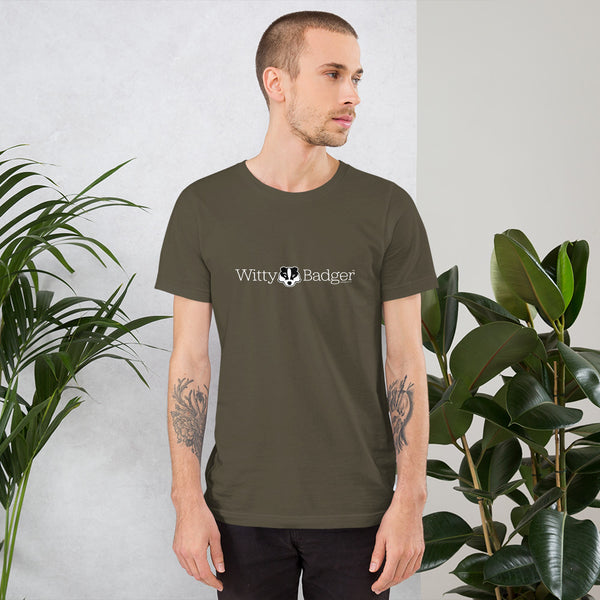 WittyBadger™ Short-Sleeve Unisex T-Shirt