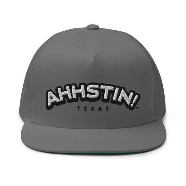 Ahhstin™ Flat Bill Embroidered Cap