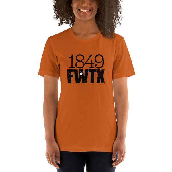 Fort Worth 1849 FWTX™ Short-Sleeve Unisex T-Shirt