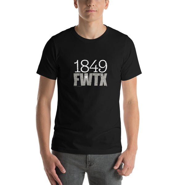 Fort Worth 1849 FWTX™ Dark Short-Sleeve Unisex T-Shirt