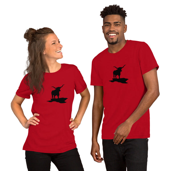 Longhorn Shadow Short-Sleeve Unisex T-Shirt