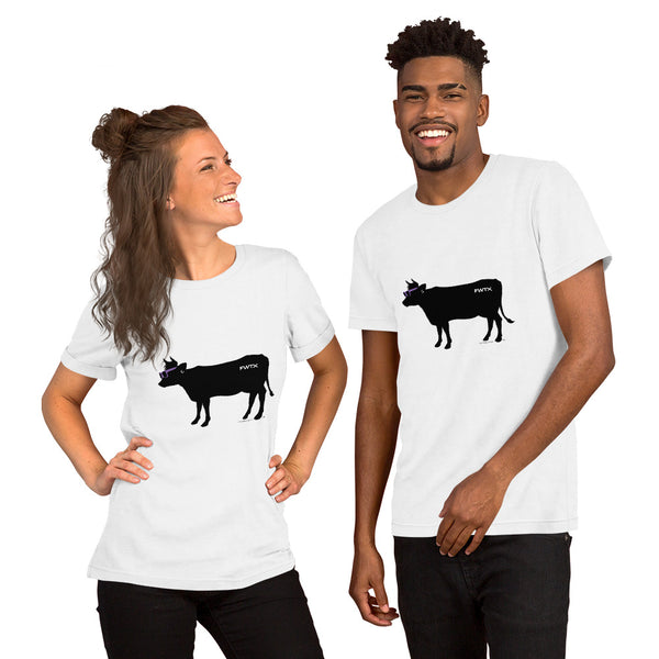 FWTX™ Branded Cool Cow Short-Sleeve Unisex T-Shirt