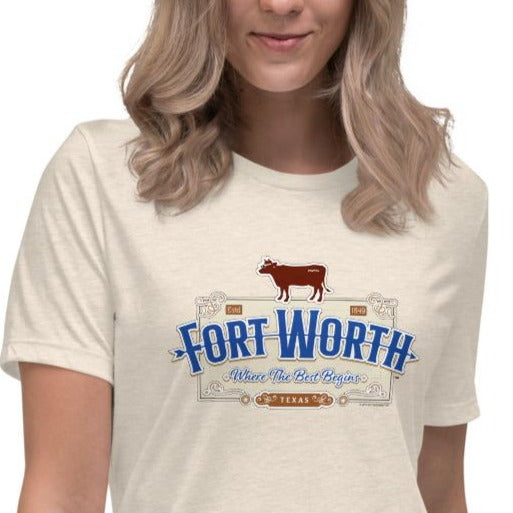 Fort Worth Classic – "The Lori" Women's Relaxed T-Shirt